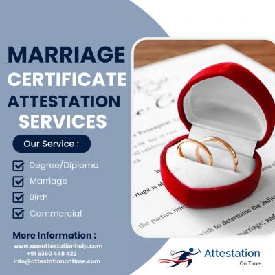 Marriage Certificate Attestation in Kochi