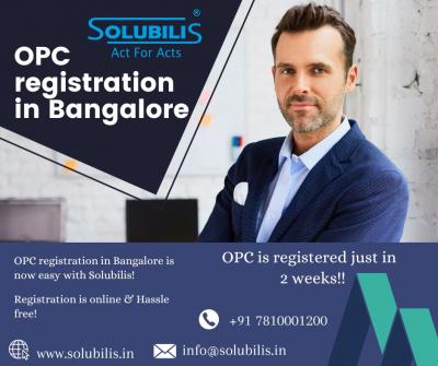 OPC Registration in Bangalore | How to register an OPC in Bangalore? – Solubilis - Bangalore Attorney