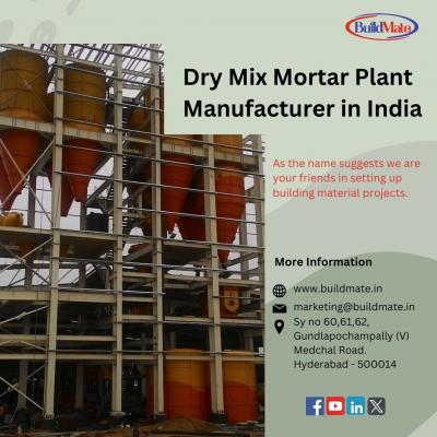 Dry Mix Mortar Plant Manufacturer in India - Hyderabad Industrial Machineries