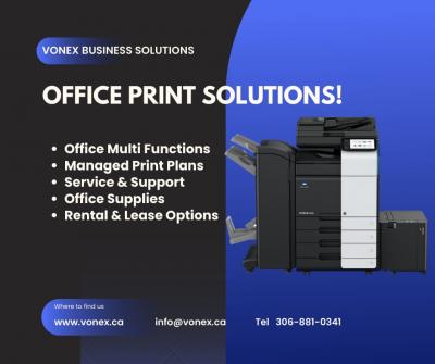 MANAGED PRINT & DIGITAL PHOTOCOPIER SERVICE. - Saskatoon Other