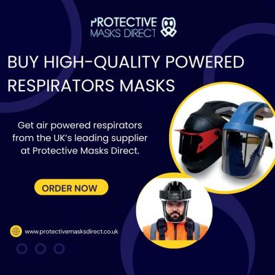 Buy High-Quality Powered Respirators Mask | Protective Masks Direct