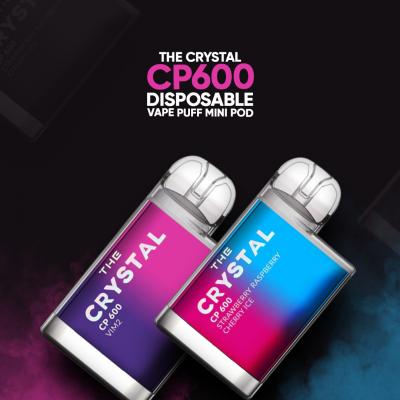 Uncover Crystal Clear Vaping with The Crystal CP600 Disposable Vape Puff Bar Mini Pod - Manchester Other