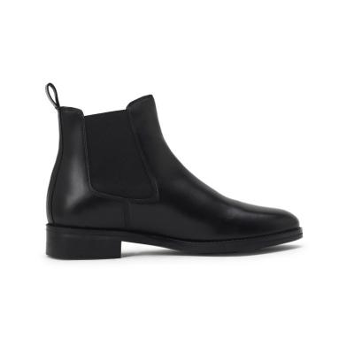 Black Leather Chelsea Boots for Men - Bennetic - Other Other