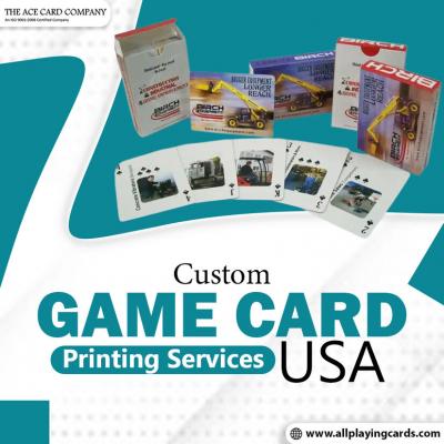 Custom Game Card Printing Services USA - New York Other