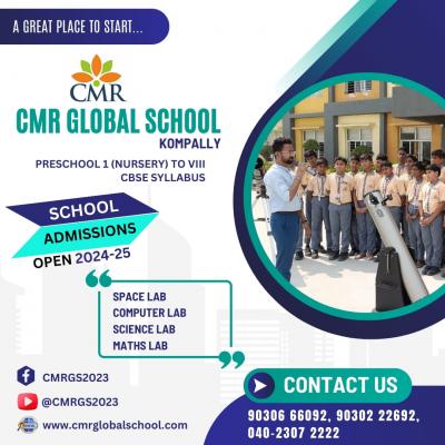 Best High school in Kompally | Hyderabad - CMR Schools - Hyderabad Tutoring, Lessons