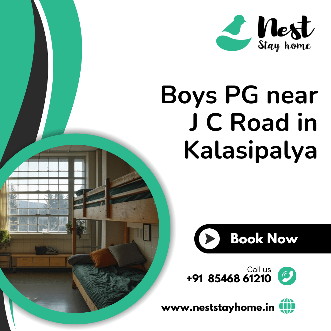 Boys PG near J C Road in Kalasipalya - Bangalore Rooms Shared