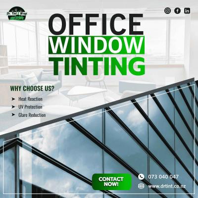 Encourage a Sustainable Workplace with Commercial Window Tinting - Auckland Other