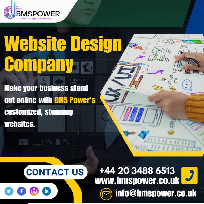  Website Design Company in London | Bms Power - London Computer