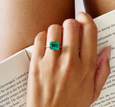 Get the Perfect Emerald Promise Rings - Memphis Jewellery