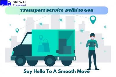 Book online Transport services in Delhi To Goa | Grewal Transport Service