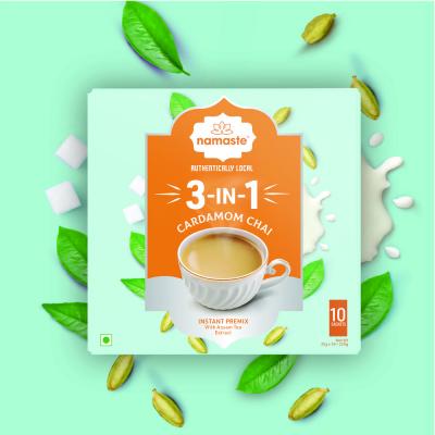 Taste the Excellent Flavor of Cardamom Chai with Namaste Chai