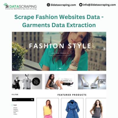 Scrape Fashion Websites Data
