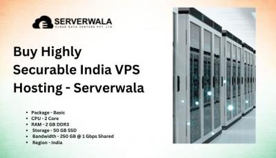 Buy Highly Securable India VPS Hosting - Serverwala - Ahmedabad Hosting