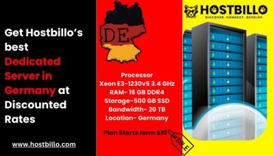 Get Hostbillo’s best Dedicated Server in Germany at Discounted Rates - Surat Hosting