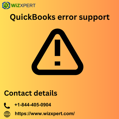 Get Quickbooks error support