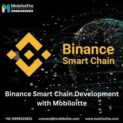 Binance Smart Chain Development  With Mobiloitte  - Delhi Computer