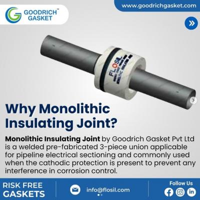 High-Quality Monolithic Insulating Joints by Goodrich Gasket - Ensuring Reliable Pipeline Insulation - Chennai Industrial Machineries