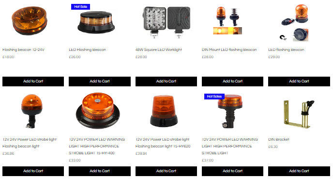 Illuminate Your Path with Forklift Lights | Vehicle Lights World - Aberdeen Other