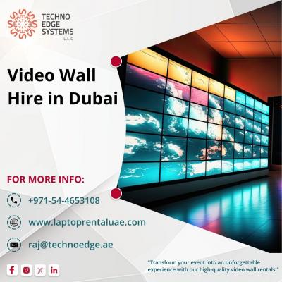 Are you Looking for Hire a Video Wall in Dubai? - Dubai Computer