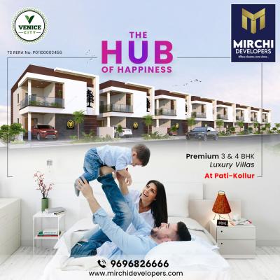 3BHK Duplex Villas | Best Real Estate Company In Hyderabad - Hyderabad For Sale