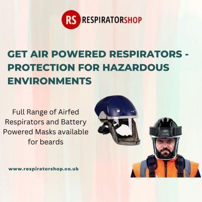 Get Air Powered Respirators - Protection for Hazardous Environments - London Medical Instruments