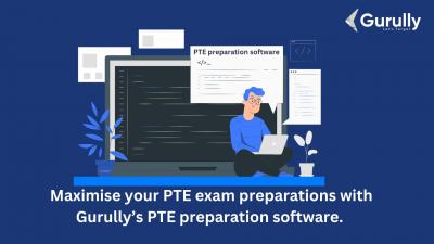 Maximize your PTE exam preparations with Gurully’s PTE preparation software. 