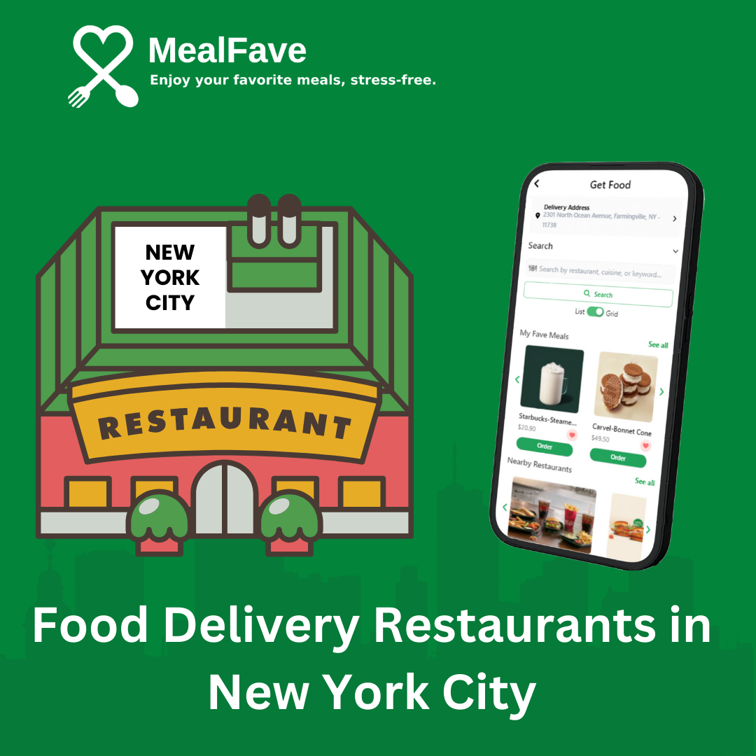Best Food Delivery Restaurant in New York City - New York Hotels, Motels, Resorts, Restaurants