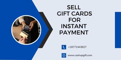 Sell Gift Cards Online Quickly with Cash Up