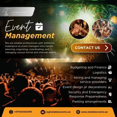 Event Management Company UAE | Abudhabi   - Abu Dhabi Events, Photography