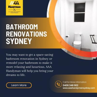 Bathroom Renovations Sydney | Handyman Campbelltown - Sydney Construction, labour