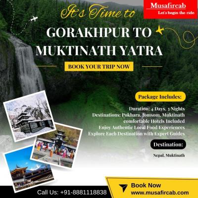 Gorakhpur to Muktinath Yatra Price, Gorakhpur to Muktinath Tour Package - Lucknow Hotels, Motels, Resorts, Restaurants