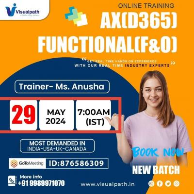 Ax(D365) Functional(F&O) Online Training New Batch - Hyderabad Tutoring, Lessons
