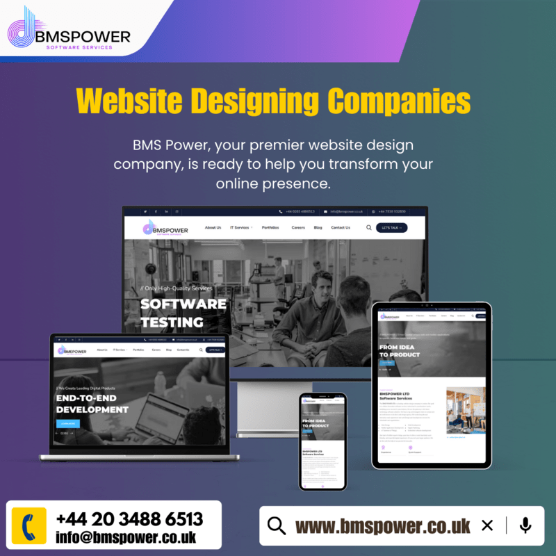Website Designing Companies in London UK - London Other