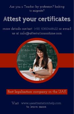 Kochi Teaching certificate attestation - Other Other