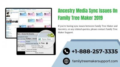 Ancestry Media Sync Issues On Family Tree Maker 2019