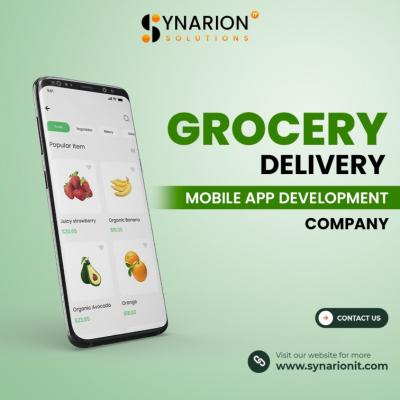 Grocery Delivery Mobile App Development Company - Jaipur Computer