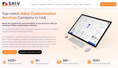 Shiv Technolabs is a Leading Odoo Development Company in UAE