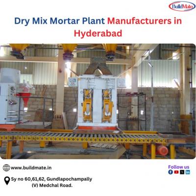 Dry Mix Mortar Plant Manufacturers in Hyderabad
