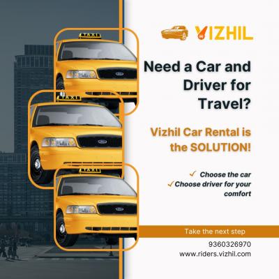 Effortless Rides in Madurai: Book Now with Vizhil Riders! - Madurai Other