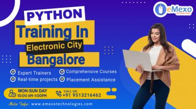 Learn Python from the Best at eMexo Technologies! 