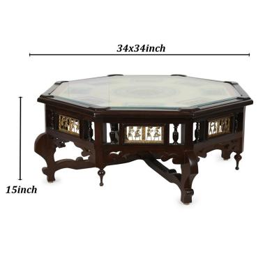 Sophisticated Living: Teak Wood Center Table for Sale! - Ghaziabad Furniture