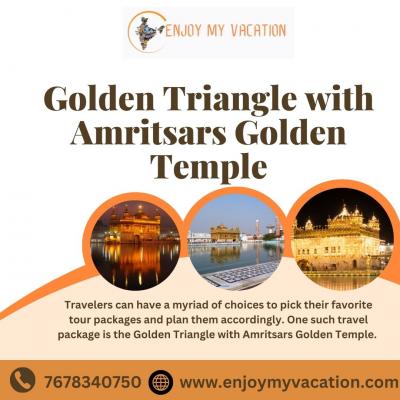 Golden Triangle with Amritsar's Golden Temple 