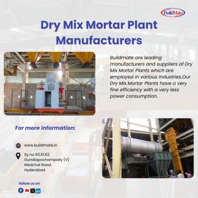 Dry Mix Mortar Plant Manufacturers