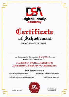 DSA- Best Digital Marketing Course in Ahmedabad - Ahmedabad Tutoring, Lessons