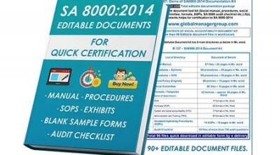 SA 8000 Certification Consultant