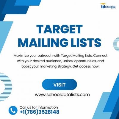 Get the 100% Human Verified Target Mailing Lists