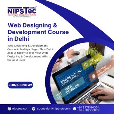 Web Designing & Development Course in Delhi
