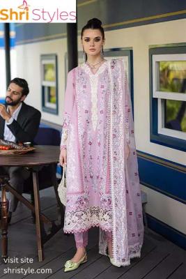 Mushq Orient Express Luxury Lawn 2024 – Raffine - Delhi Clothing