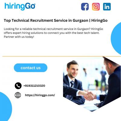Top Technical Recruitment Service in Gurgaon | HiringGo