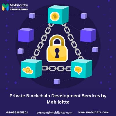 Private Blockchain Development Services by Mobiloitte